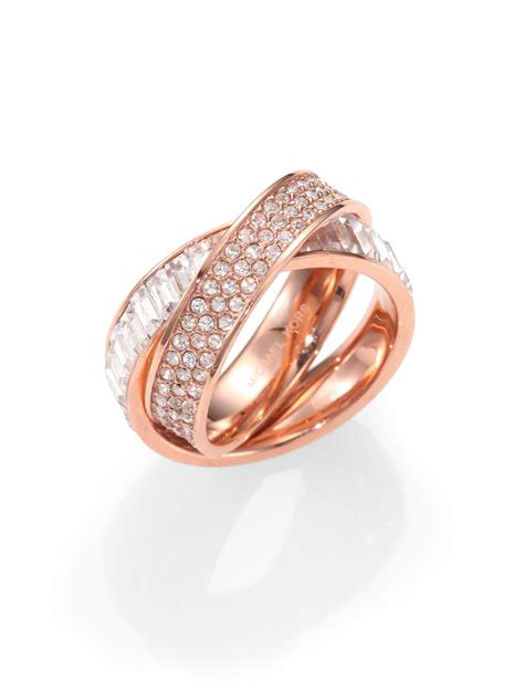 michael kors ring rose goud|Women's Rose Gold Designer Jewelry .